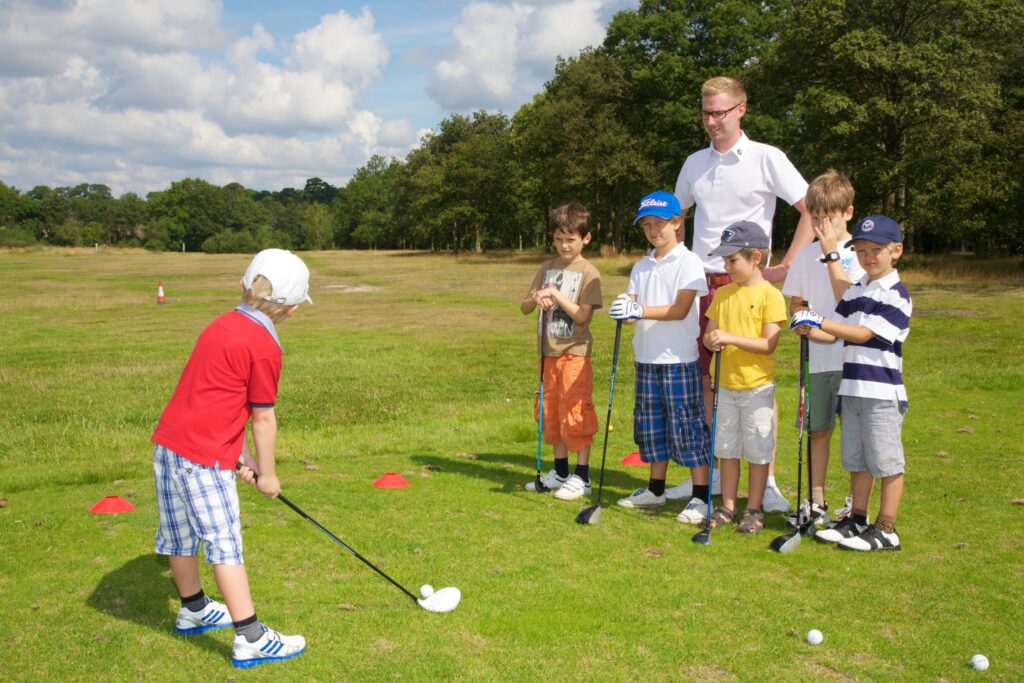 Junior golf camp